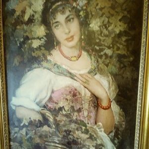 19th century oil painting giovinetti